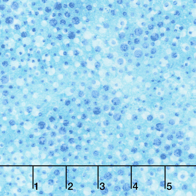 Undersea - Stonehenge Kids 3D Small Bubbles Turquoise Blue Yardage