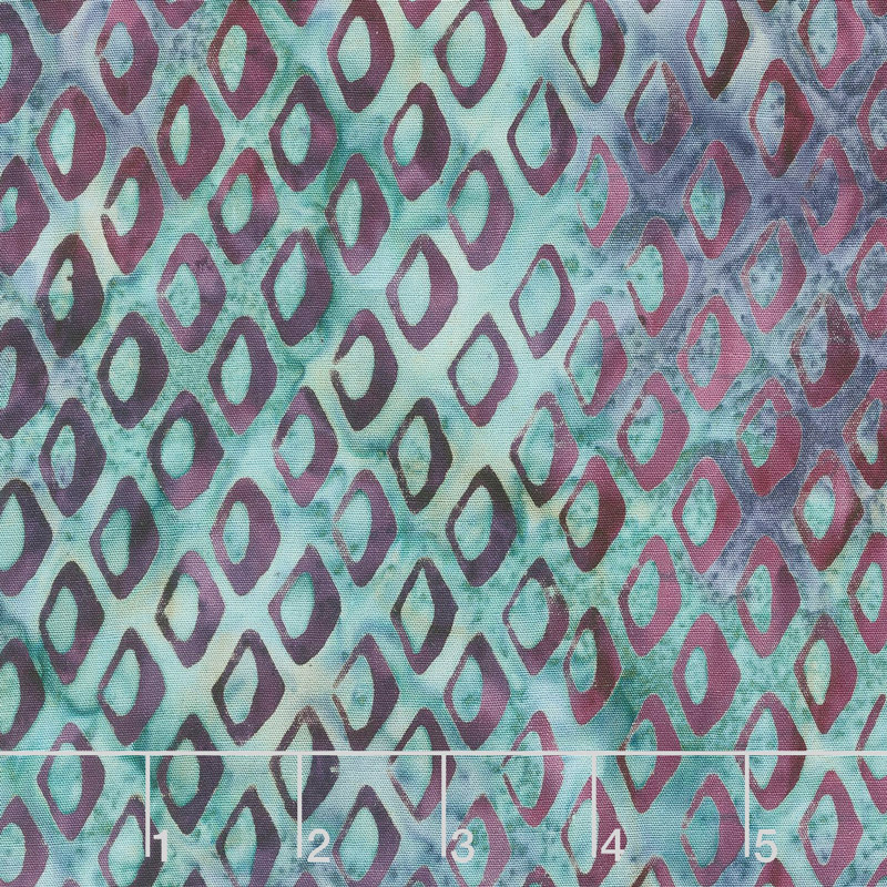 Ocean Odyssey Batiks - Fish Scales Chameleon Yardage