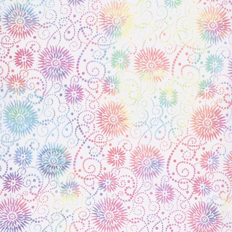 Wilmington Essentials - Flower Burst White Multi 108