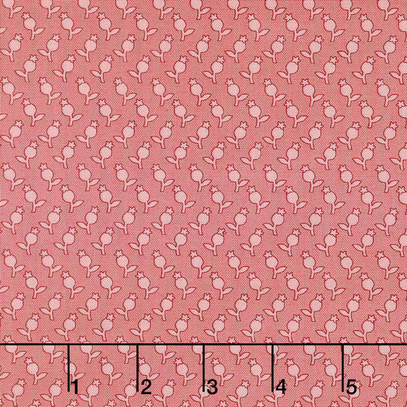 Sequoia - Tulips Pinkberry Yardage
