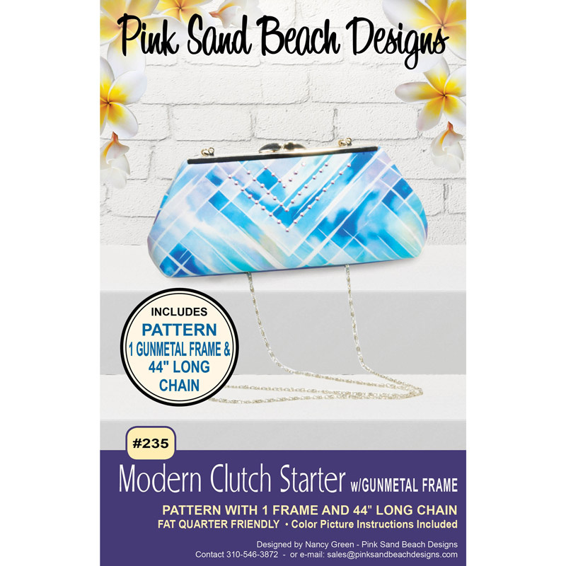 Modern Clutch Starter - with Gunmetal Frame and Chain