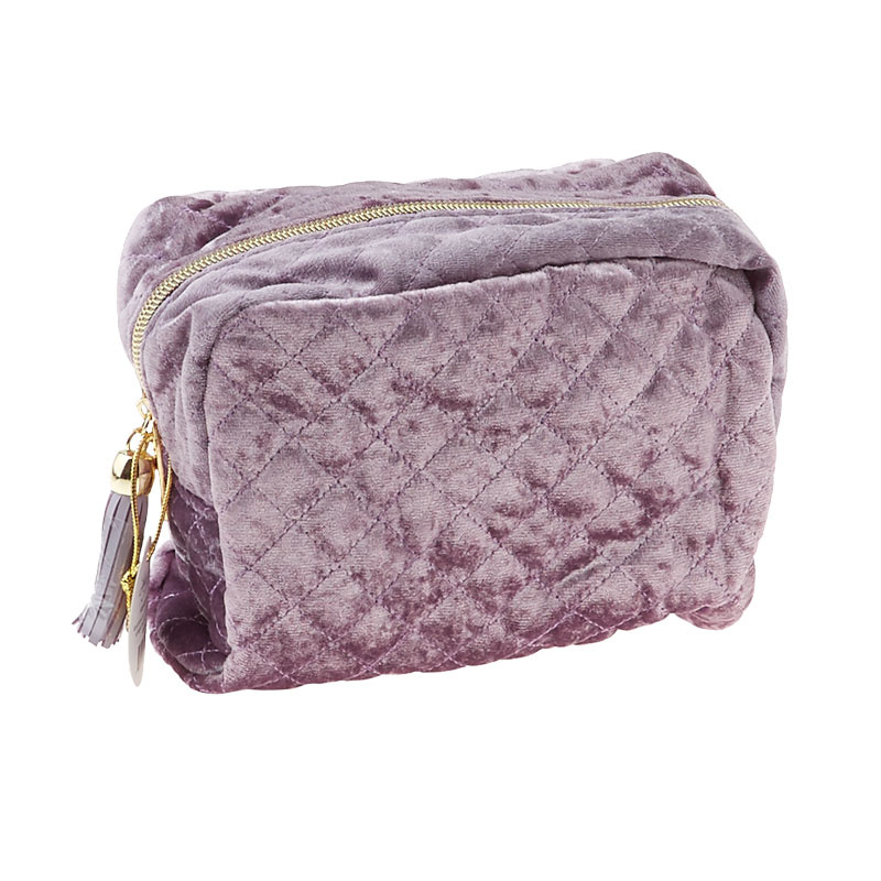 crushed velvet bag