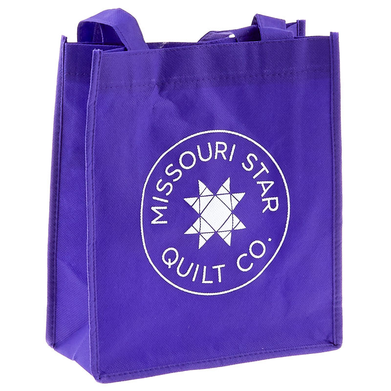 Missouri Star Reusable Shopping Tote - Purple