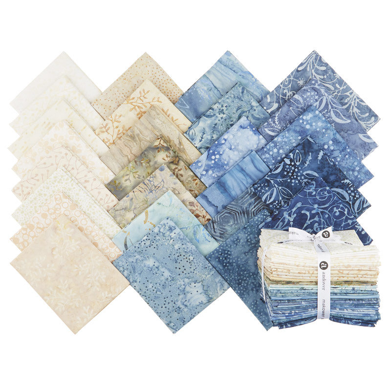 Baker's Dozen Batiks Fat Quarter Bundle