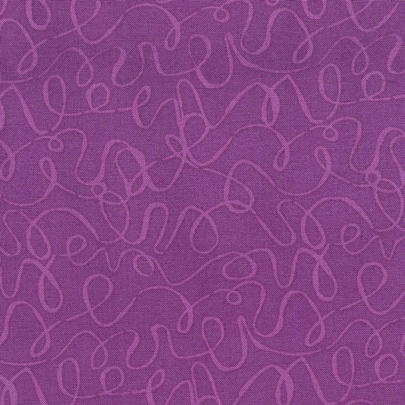 Scribbles - Violet Yardage