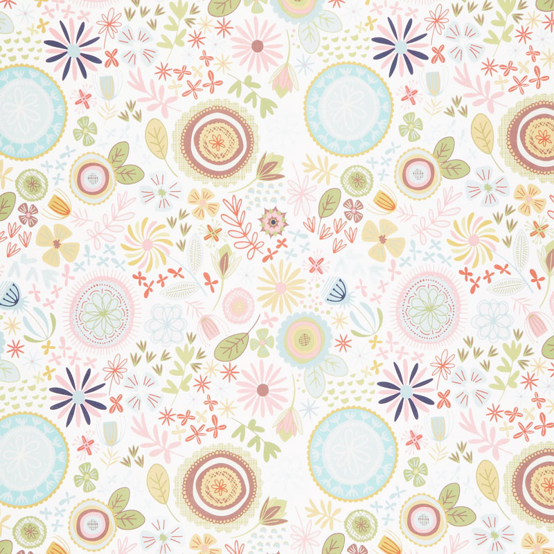 Sew Retro - Main Cream Yardage