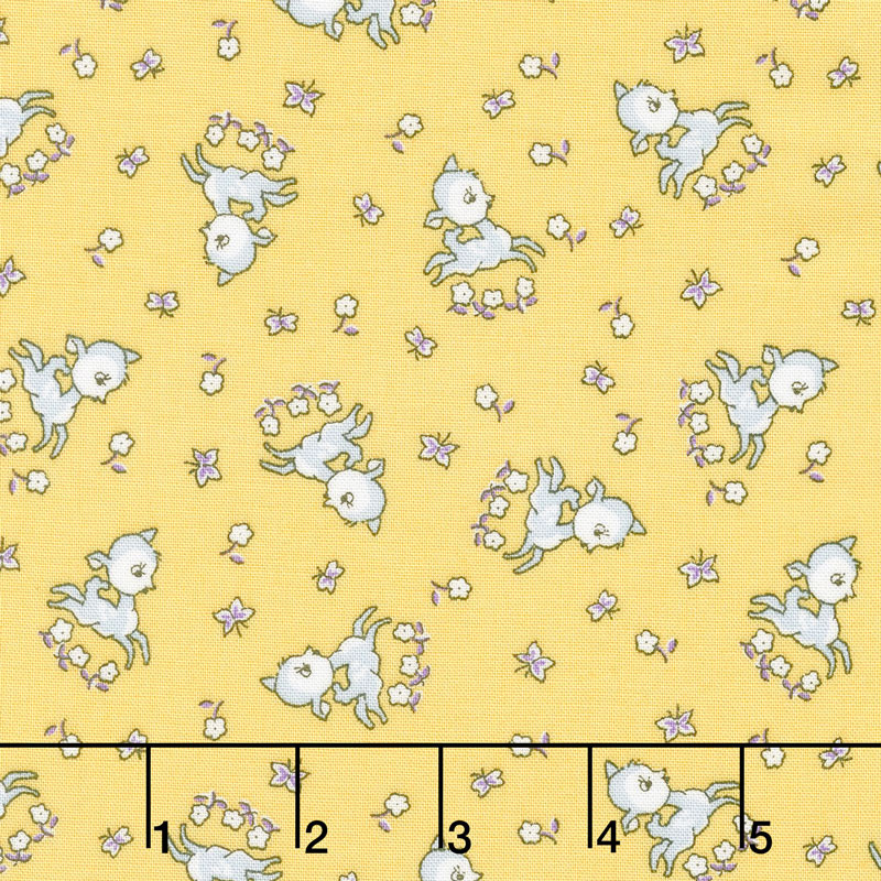 Everything But The Kitchen Sink 2017 - Frolicking Fawns Butter Yardage
