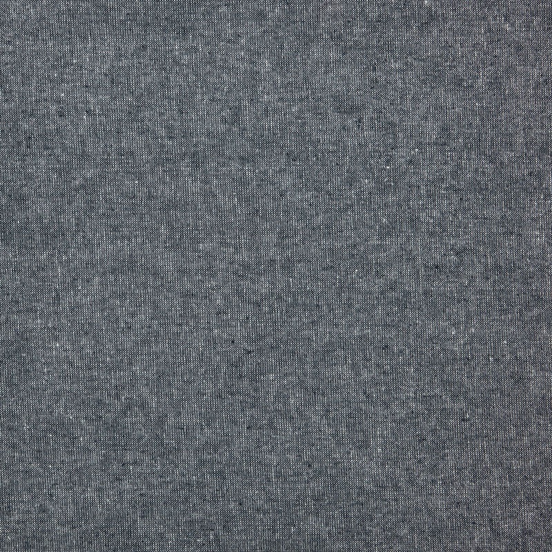 Essex Linen - Yarn Dyed Midnight Metallic Yardage