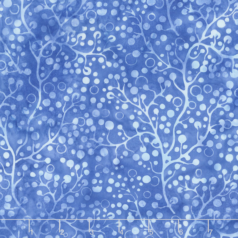 Forget Me Not Batiks - Berries Bluebird Yardage