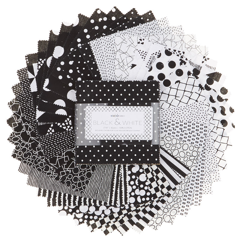 Black & White Charm Pack