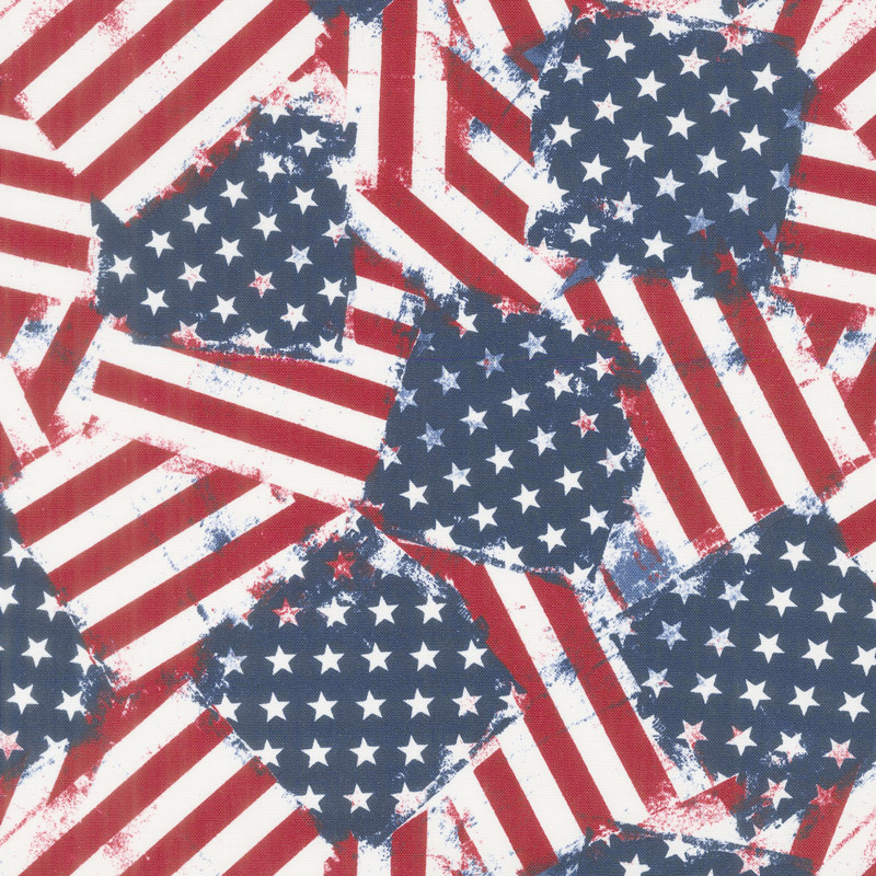 American Valor - Flag Toss Multi Yardage