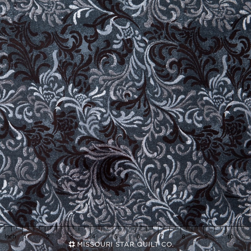 Wilmington Essentials - Flourish Black 108