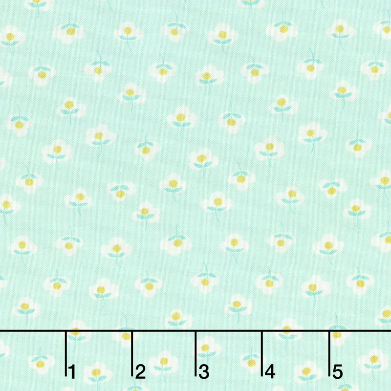Flour Garden - Boutonniere Morning Dew Yardage