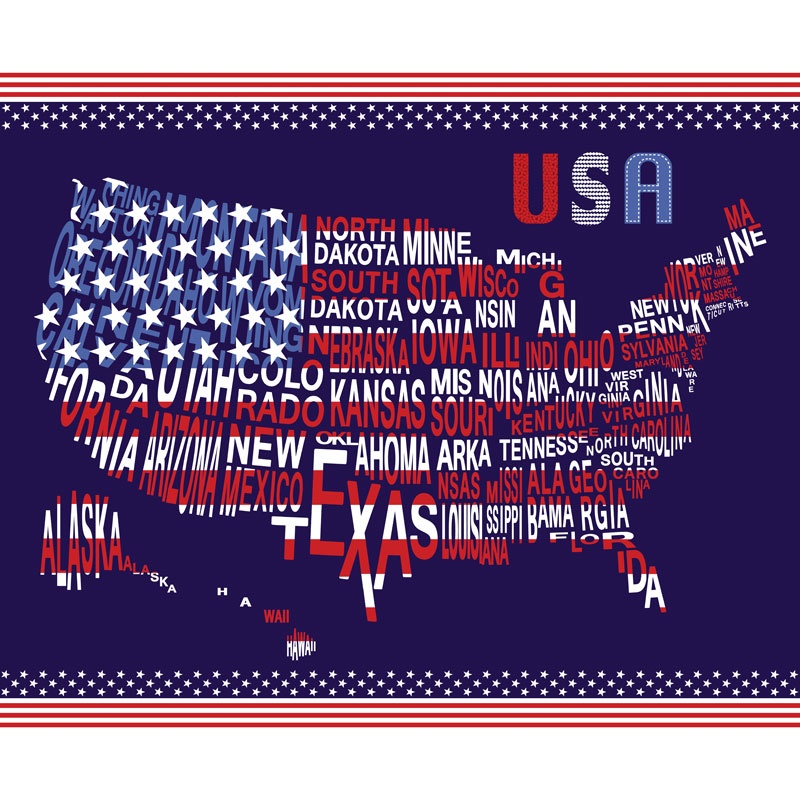 Patriotic Pride - USA Navy Panel