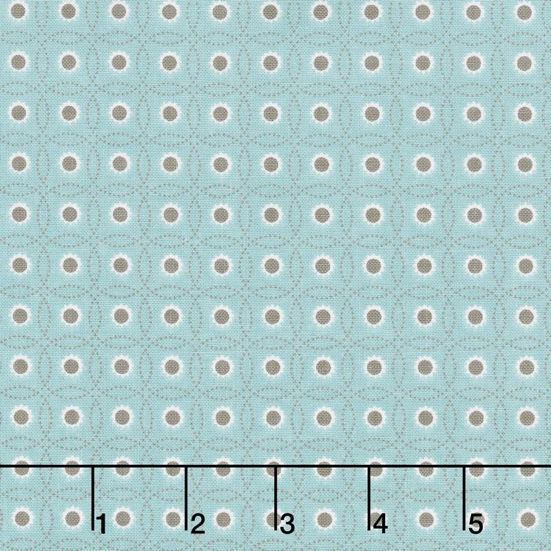 Autumn Love - Sunflower Blue Yardage