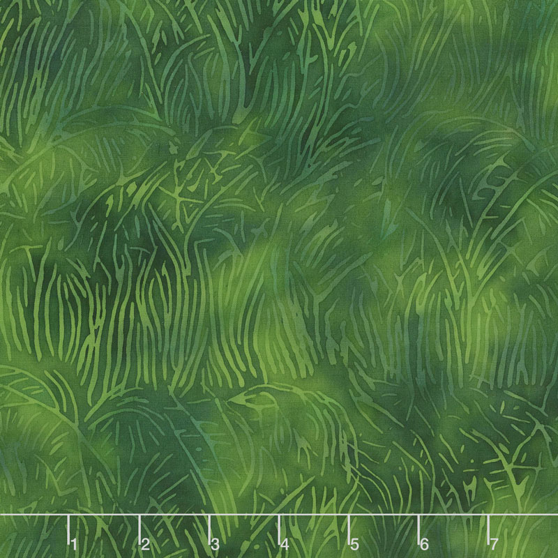 Enchanted Forest Batiks - Grass Fairway Yardage