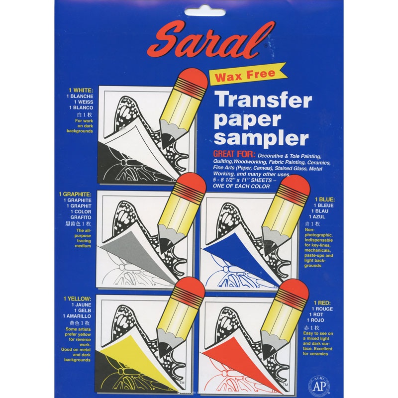 Sampler Transfer Paper 5 Sheets Saral — Missouri Star Quilt Co.