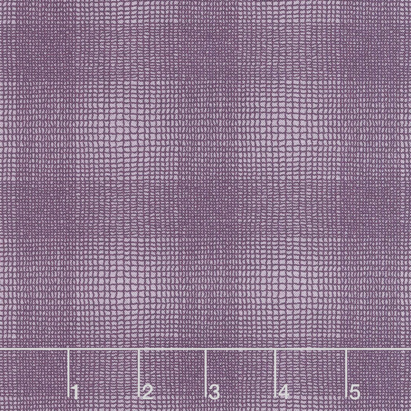 Clover Meadow - Textured Plaid Purple Yardage