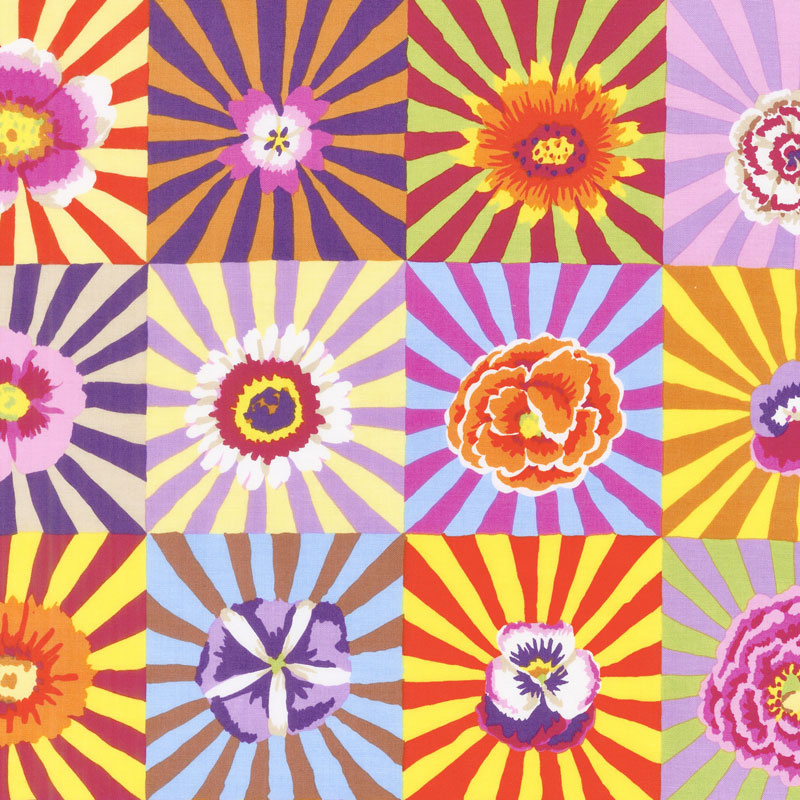 Kaffe Fassett Collective Fall 2017 - Sunrise Sunburst Bright Yardage