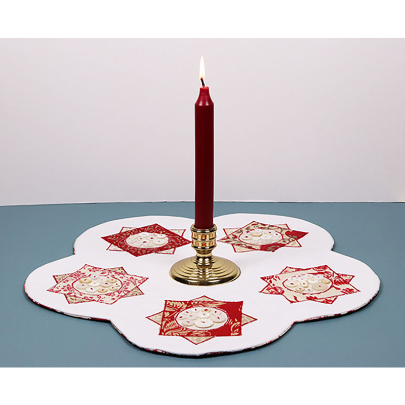 Grandma's Buttons Appliqué Table Topper Kit