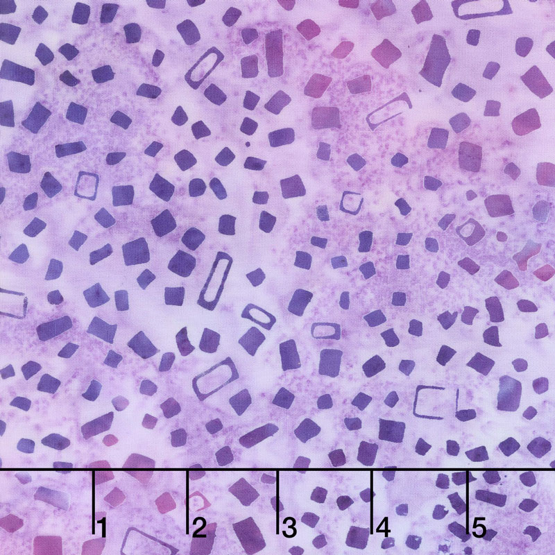 Artisan Batiks - Natural Formations 3 Ocean Squares Violet Yardage
