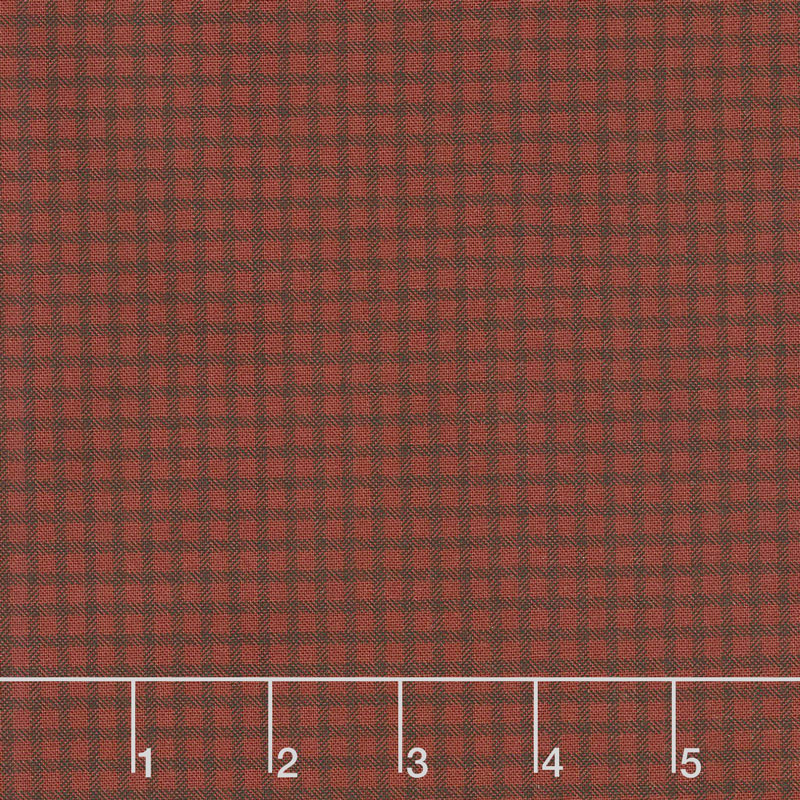 Lumberjack Aaron - Gingham Red Yardage