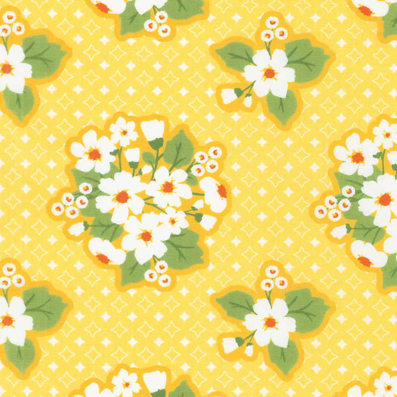 All-Weather Friend - Last Blooms Sunshine Yardage