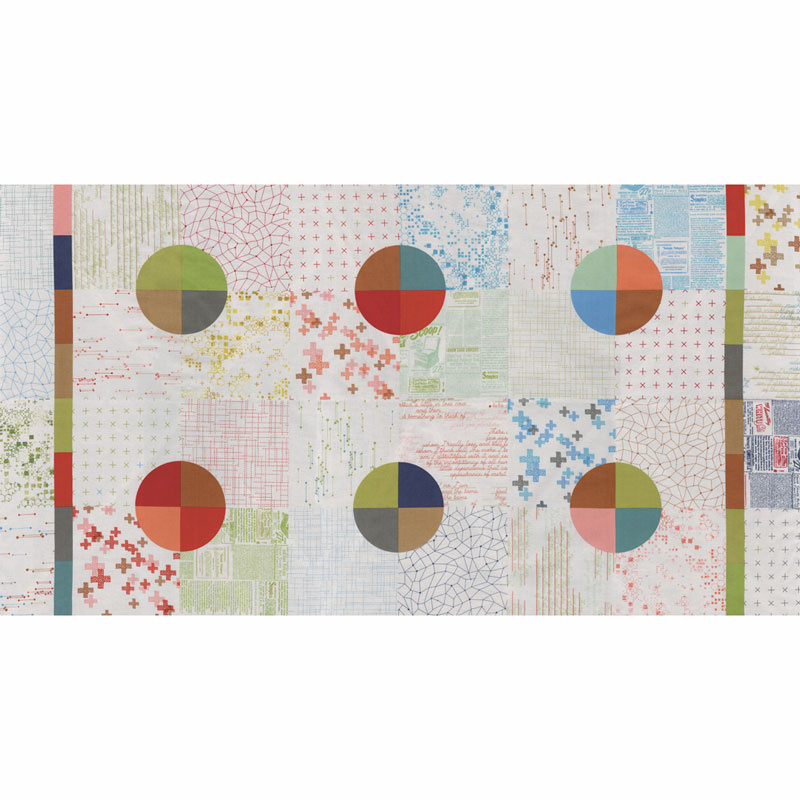 Modern Backgrounds Colorbox - Cheater Quilt Fog Panel