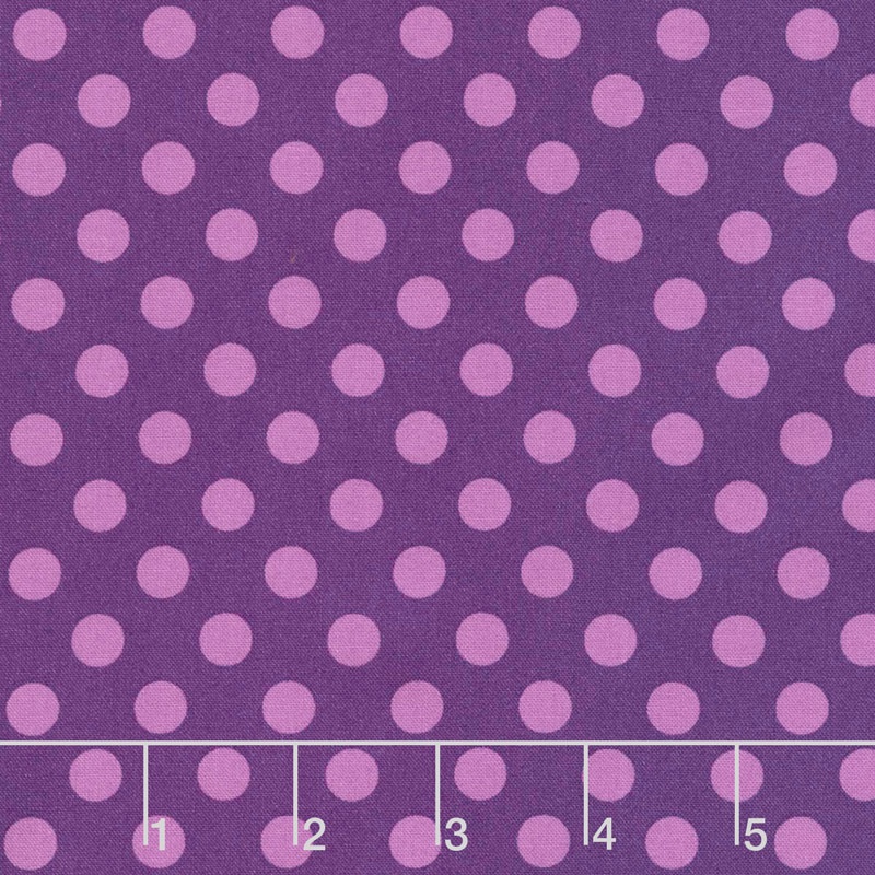 Kimberbell Basics - Dots Violet Tonal Yardage