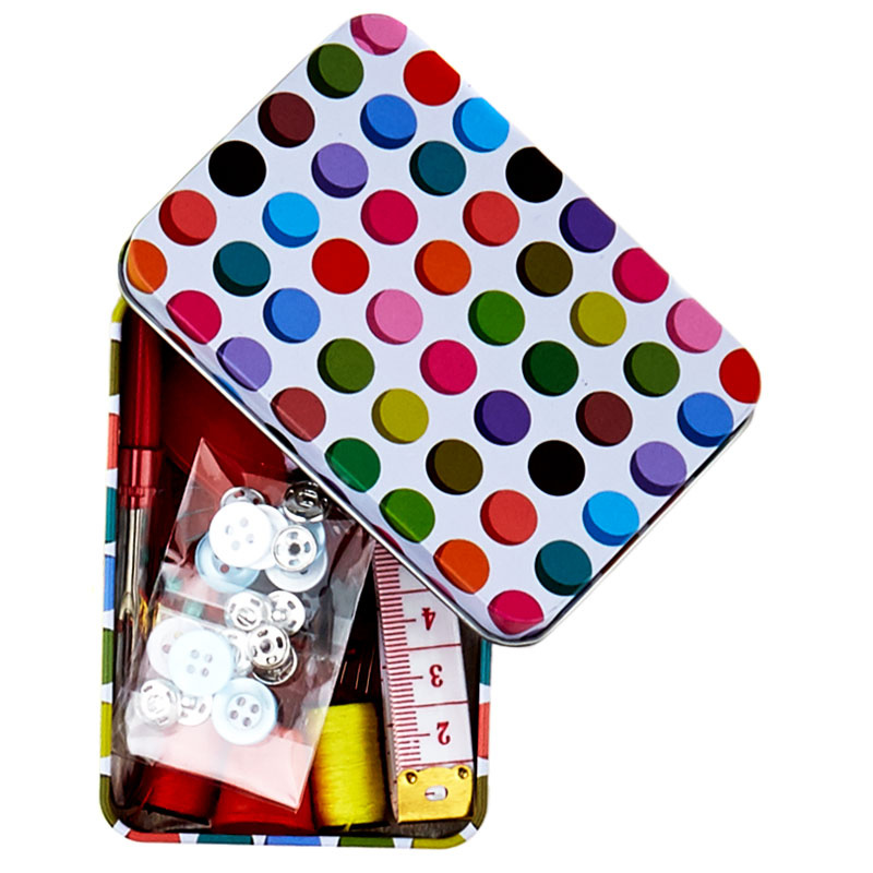Dot Sewing Kit Tin