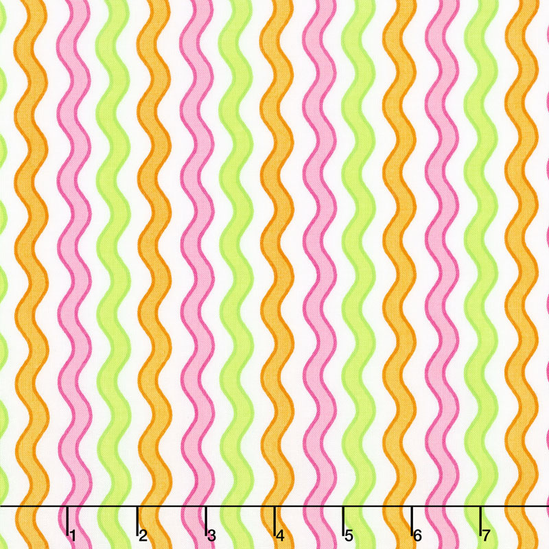 Confetti - Wavy Stripe Multi Yardage