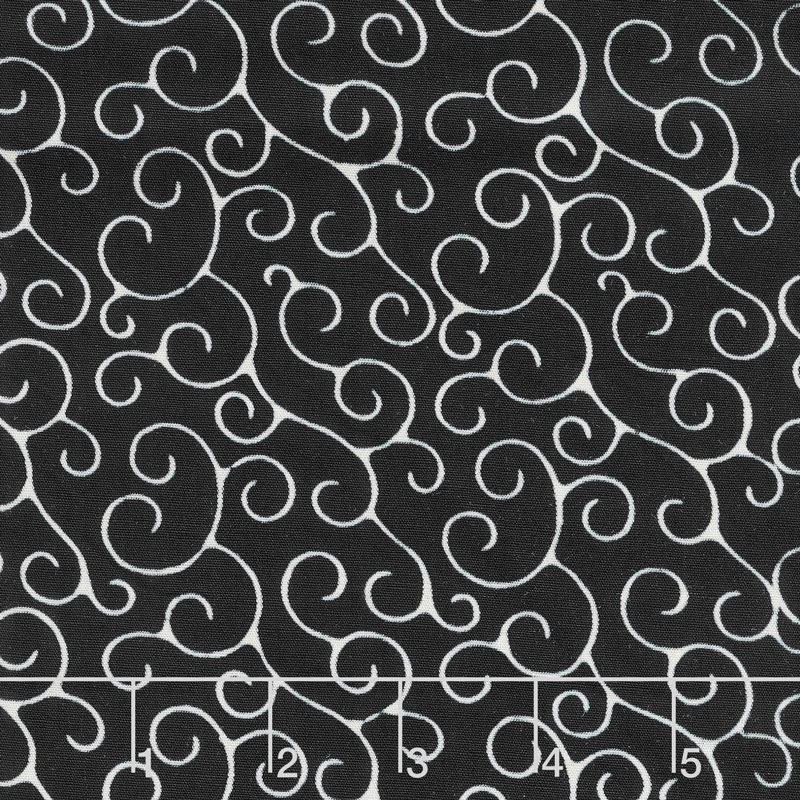Salt N Pepper Batiks - Swirl Lines Salt N Pepper Yardage