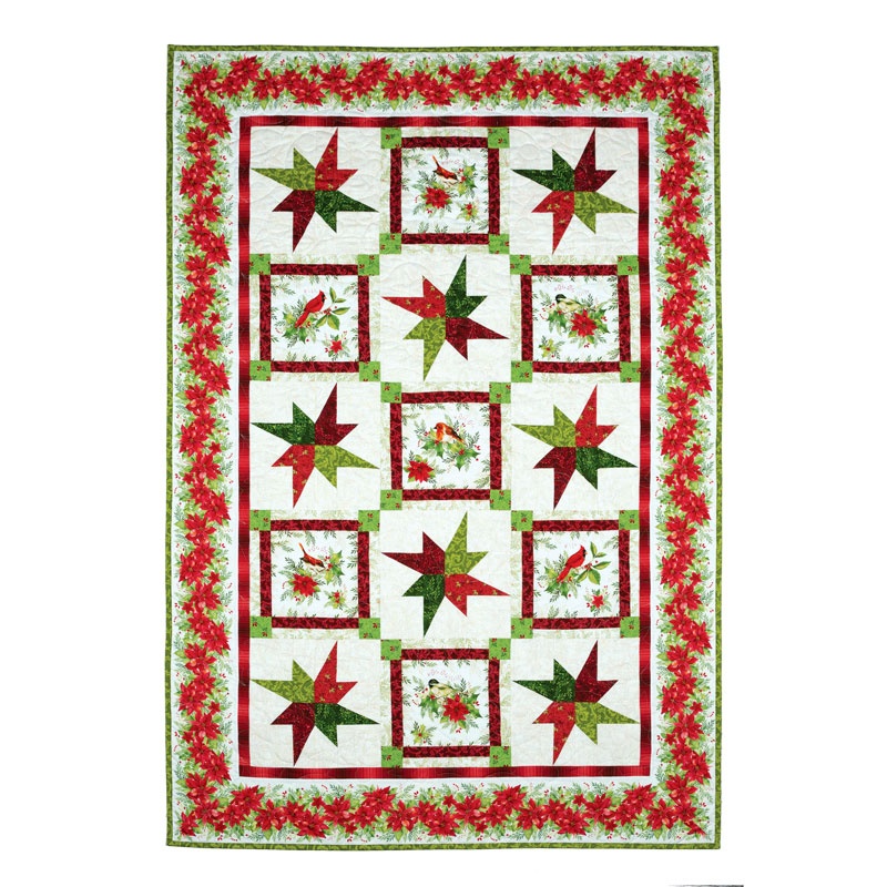 Songbird Christmas Quilt Kit
