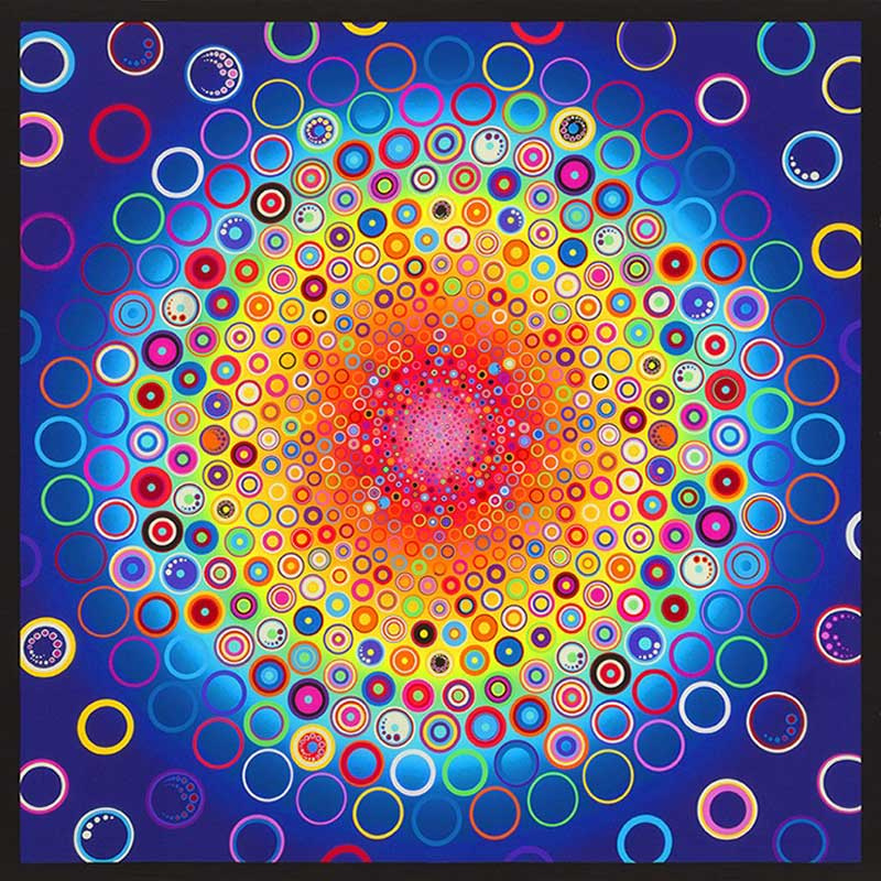 Effervescence - Rainbow Digitally Printed Panel