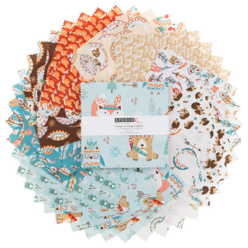 Camp - A - Long Critters Charm Pack