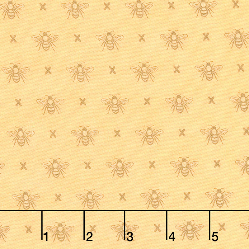 Garden Variety - Queen Bee Sunshine Yardage