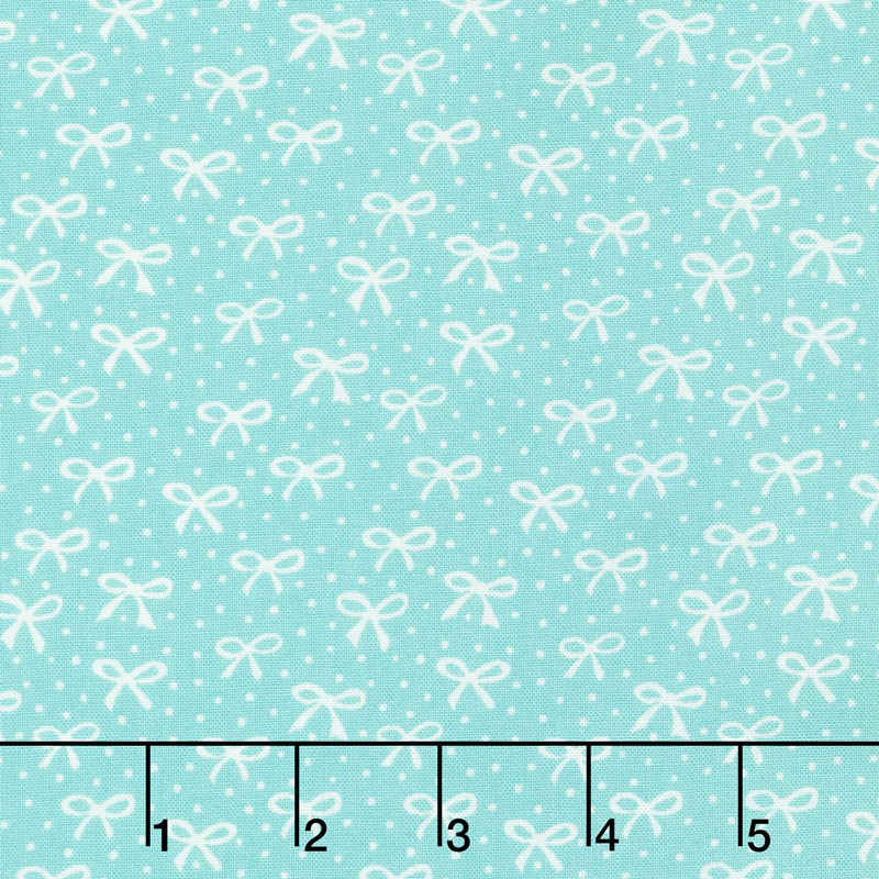 Best Friends Forever - Just a Pretty Bow Dark Aqua Yardage