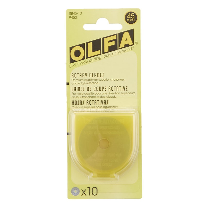 Olfa 45mm Replacement Rotary Blade 10 Pack Olfa Olfa