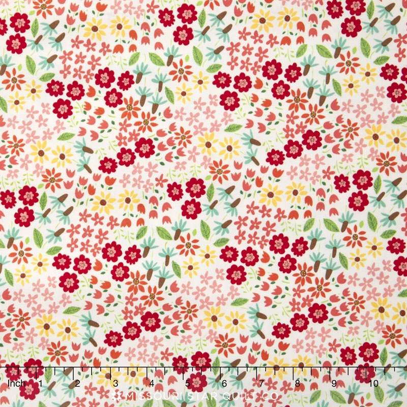 Farm Fun - Wild Flowers Milk Yardage
