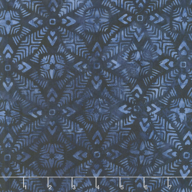 Tonga Batiks - Patriots Geometric Stars Celebrate Yardage