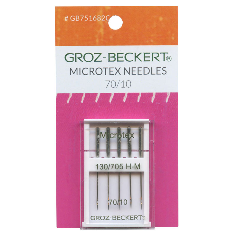 Needle Groz-Beckert Carded 70/10 Microtex