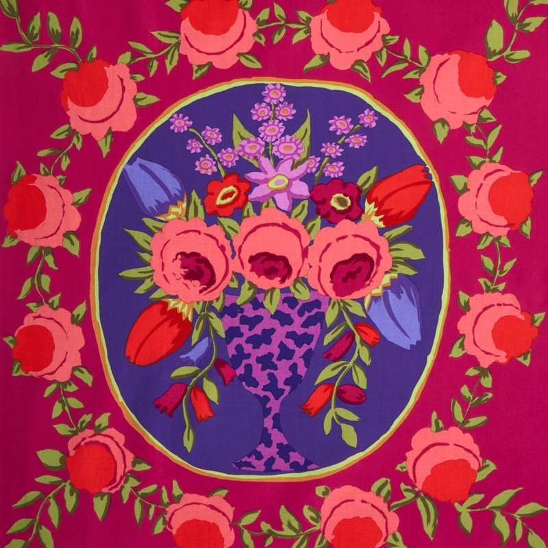 Kaffe Collective - Spicy Palette Cameo Wine Yardage