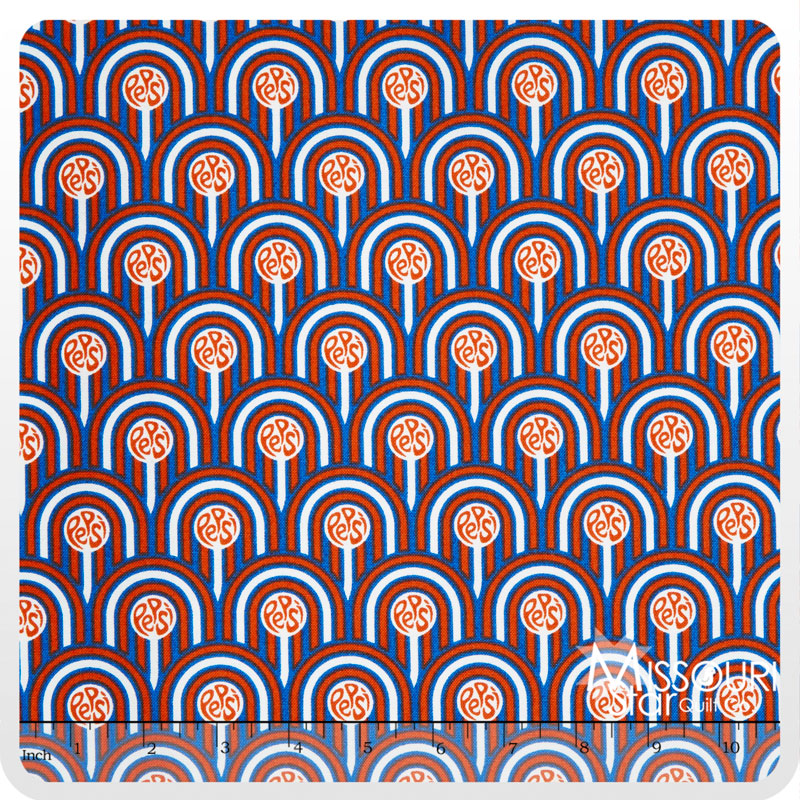 Pepsi - Scallops Red Yardage