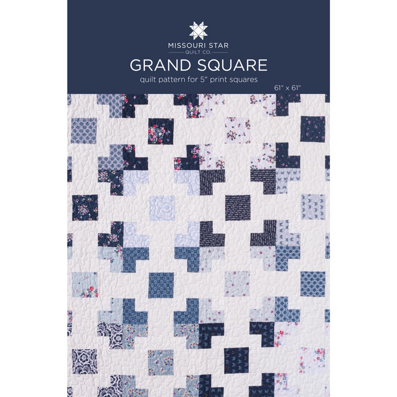 Grand Square Quilt Pattern By Missouri Star