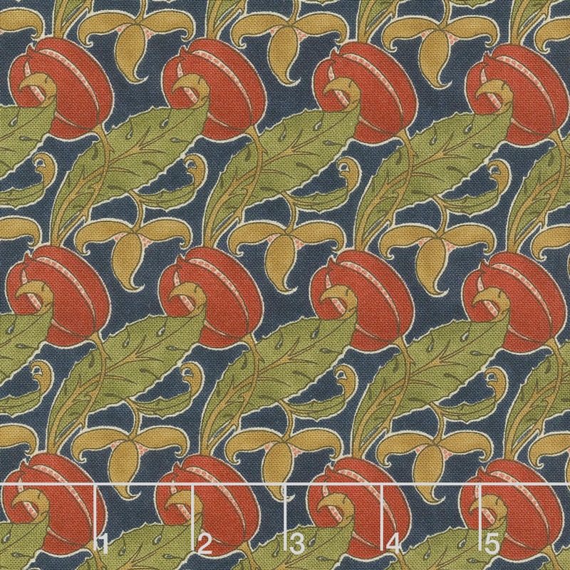 Voysey - The Gordon 1897 Indigo Yardage