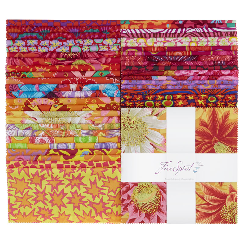 Kaffe Fassett Collective Spring 2019 Bright 10" Squares