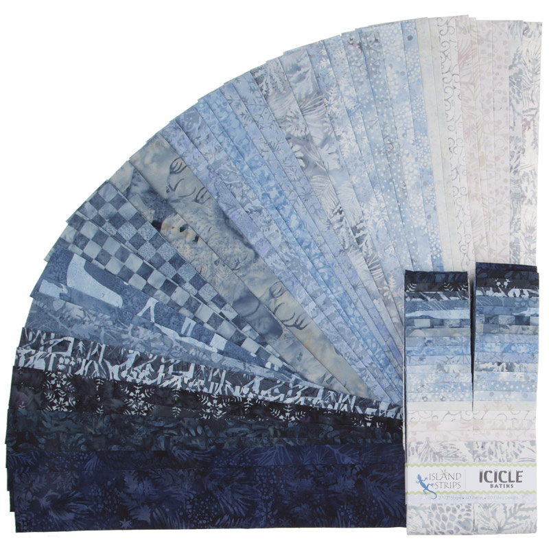 Icicle Batiks Strips