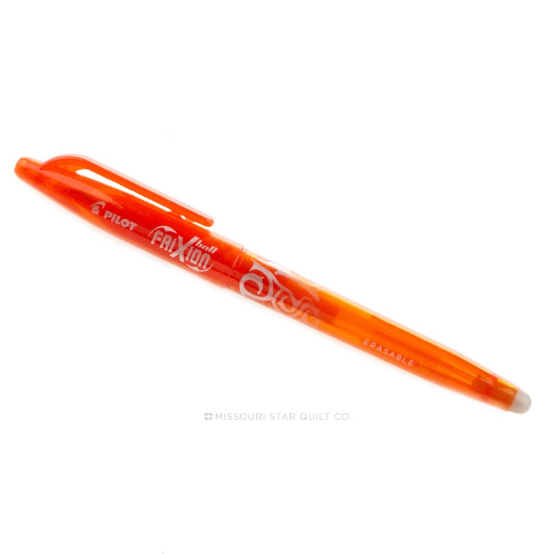Orange FriXion Pen