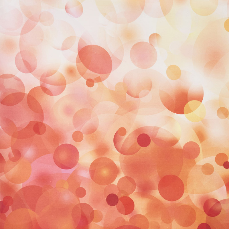 Gradients 2 - Sunrise Bubbles Digitally Printed Yardage