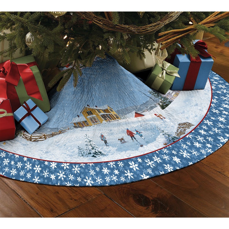 Winter's Eve Tree Skirt Kit